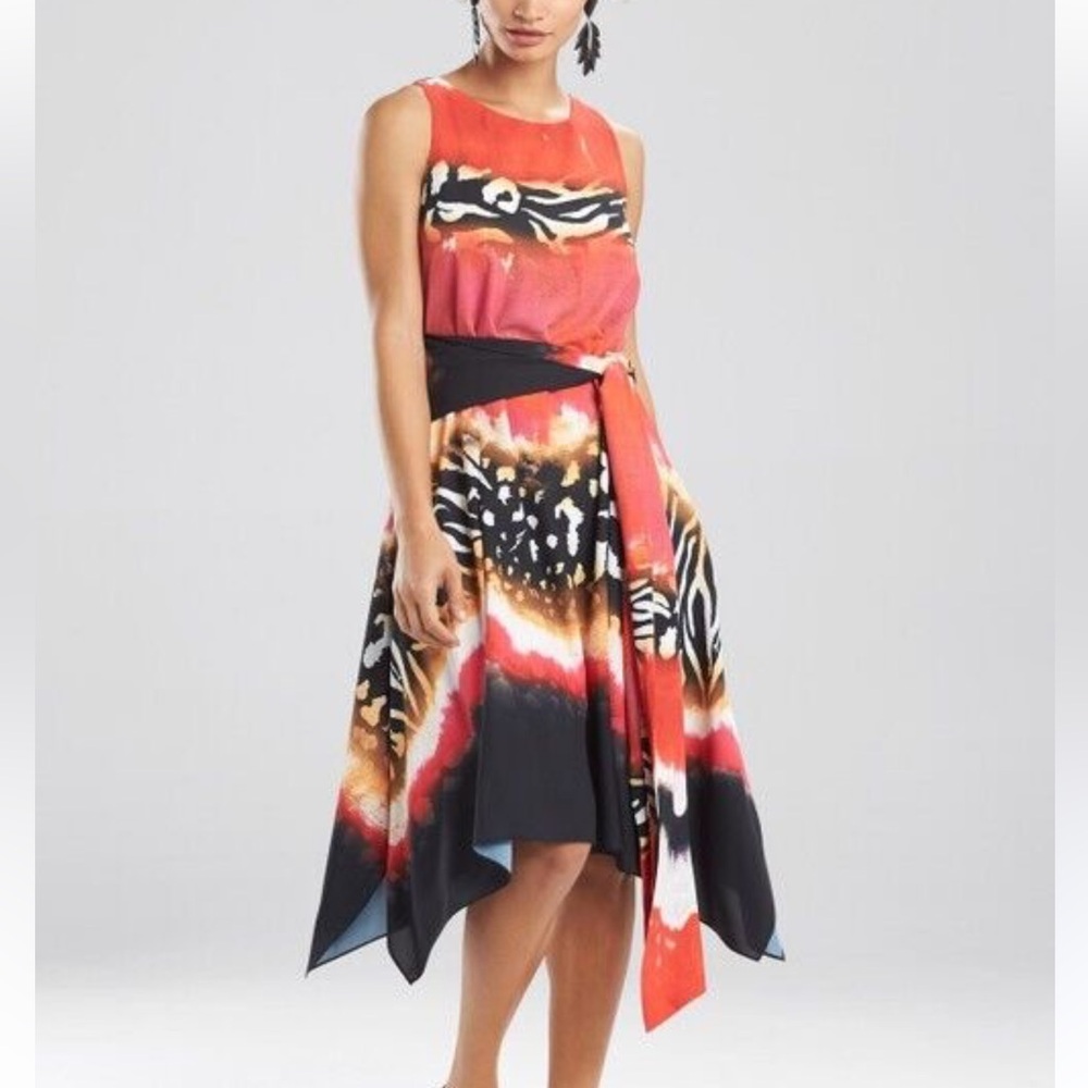 Natori Safari sarong dress
